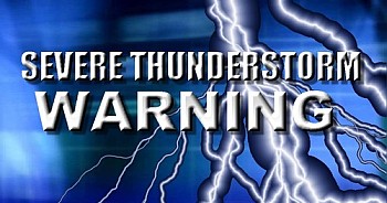Severe Thunder Storm Warning