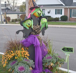 Culver fall fest witches scarecrow