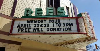 Rees marquee Memory Tour 2017