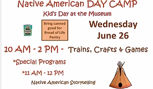 Kid's Day Camp at the Museum 2019