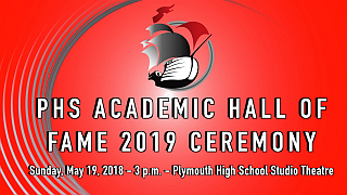 PHS Academic Hall of Fame ceremony 2019