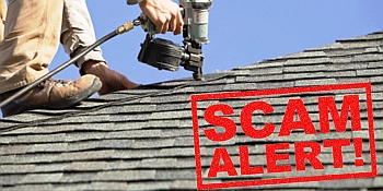 Storm damage scams